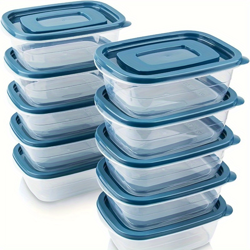 Food Storage With Colander - Satu Set 6 Wadah Penyimpanan Makanan