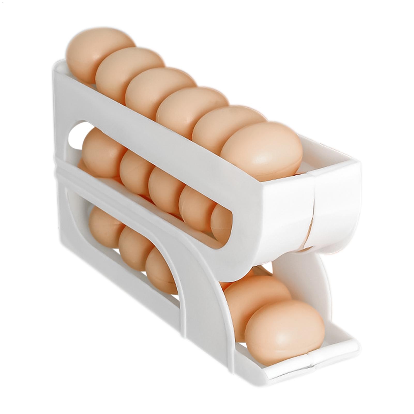 Food Storage Rack For Kitchen - Rak Penggulung Telur Otomatis, Rak Penggulung