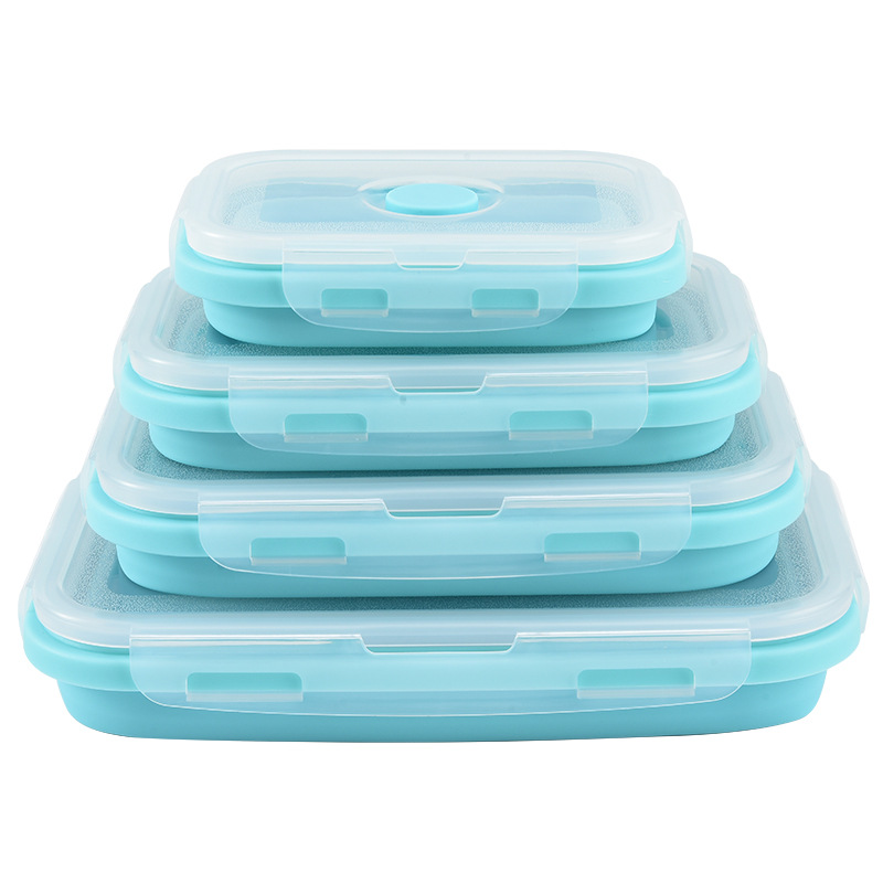Food Storage Eco Friendly - Wadah Penyimpanan Makanan Silikon Lipat Dengan