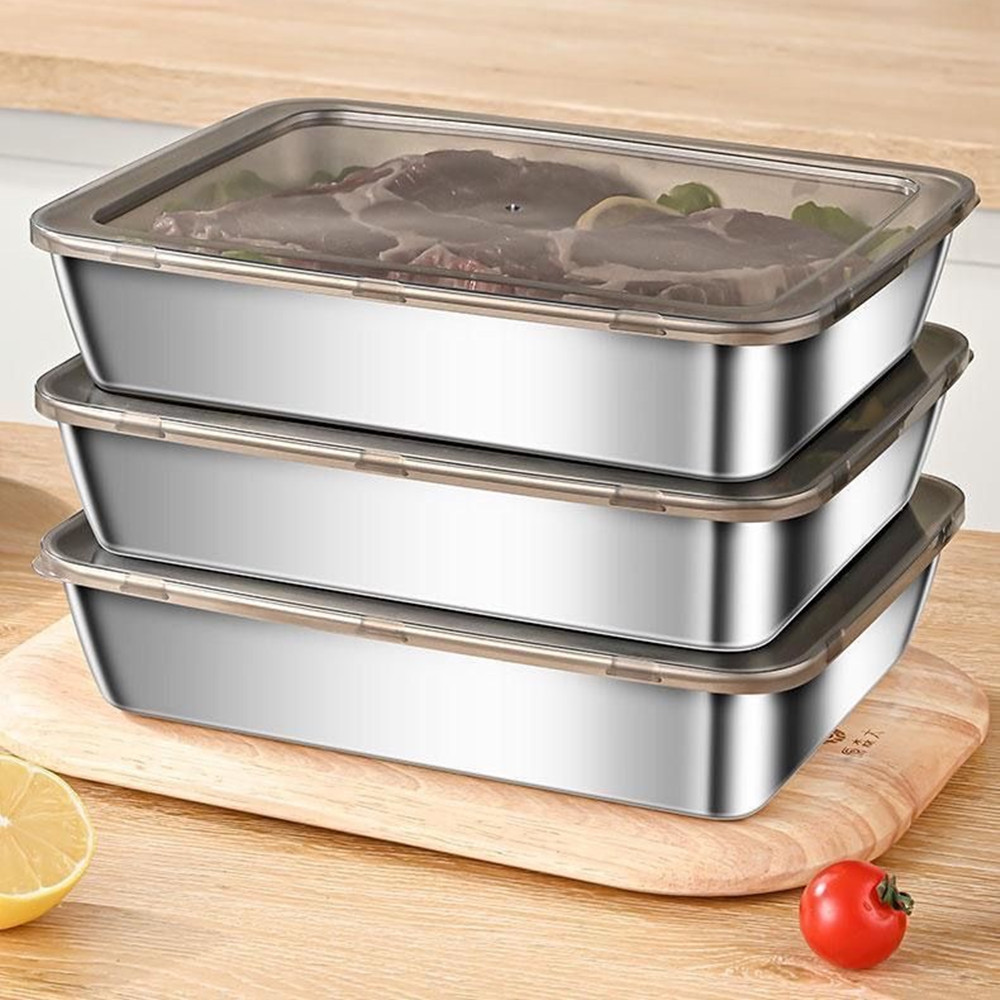 Food Storage Eco Friendly - 2026 3pcs 5pcs Set Wadah Penyimpanan