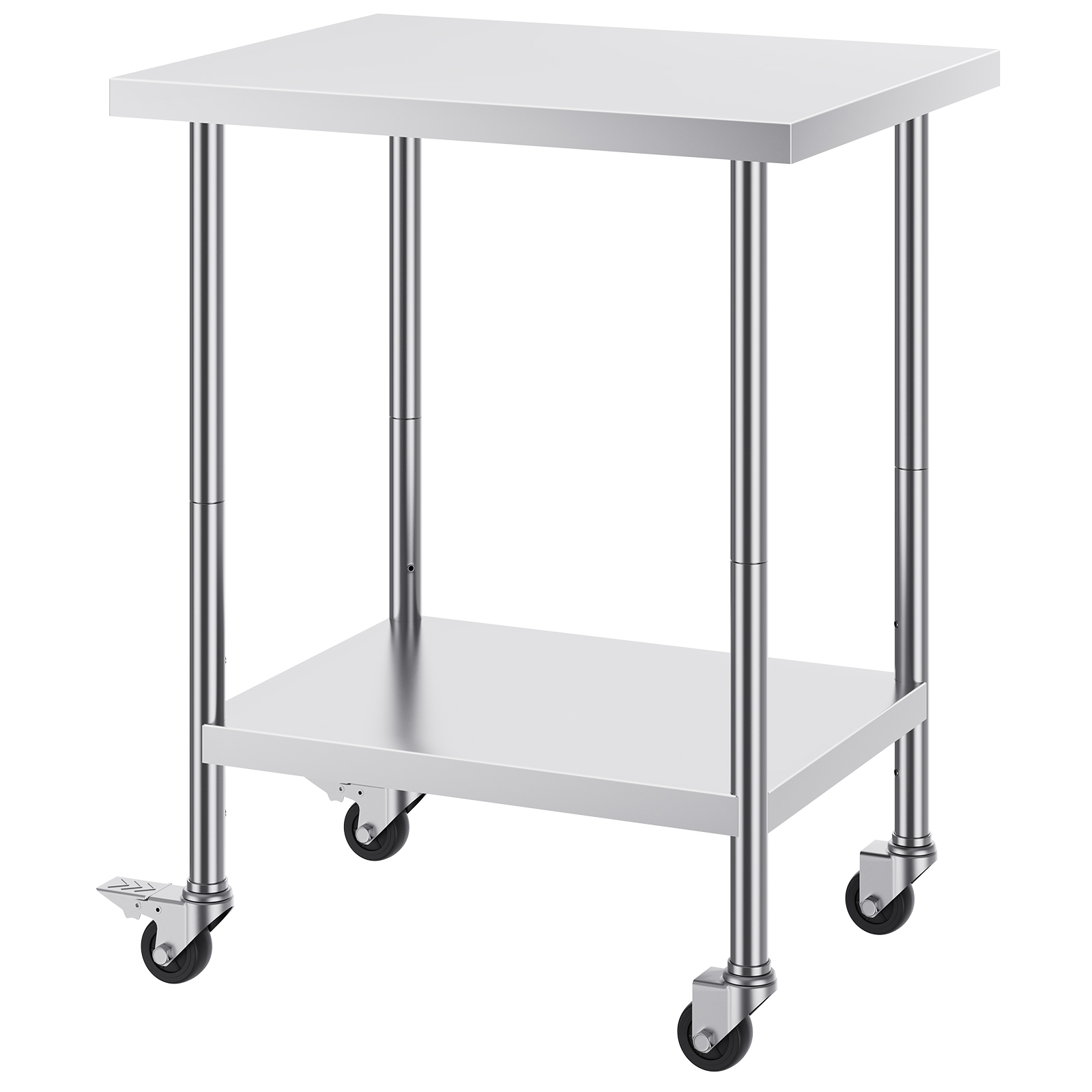 Food Storage Table - SucceBuy Meja Kerja Stainless Steel dengan