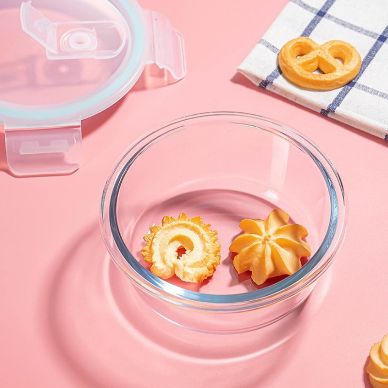 Food Storage Prep Containers - Kotak Makan Kaca Minimalis untuk Dapur