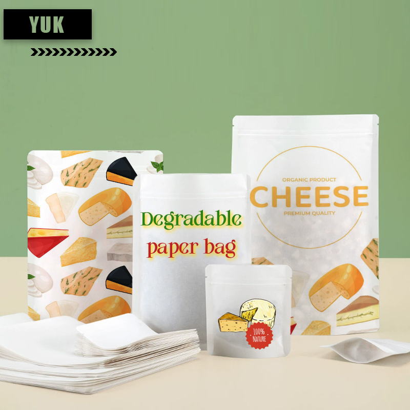 Zebra Food Storage - Kantong Kertas Kraft Ramah Lingkungan dengan