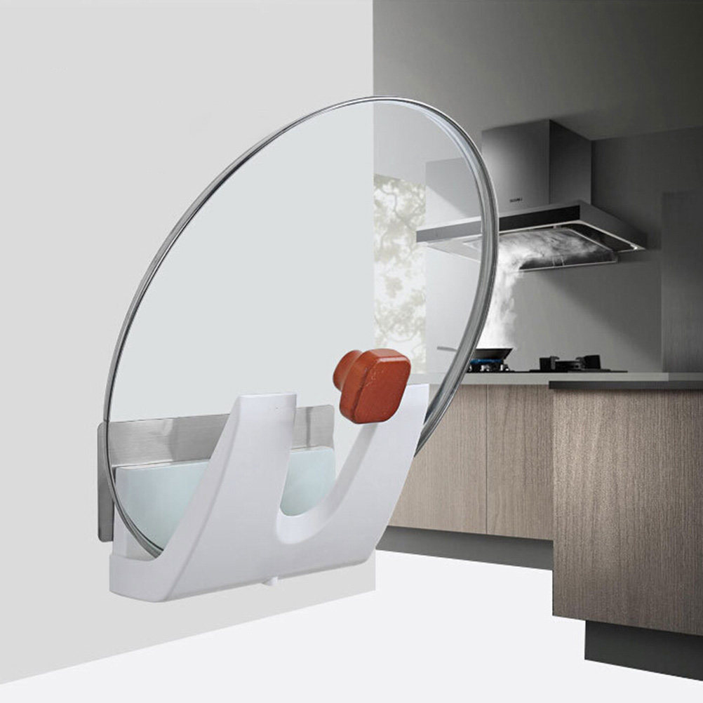 Food Storage And Organizer - Rak Penyimpanan Tutup Panci dari Bahan