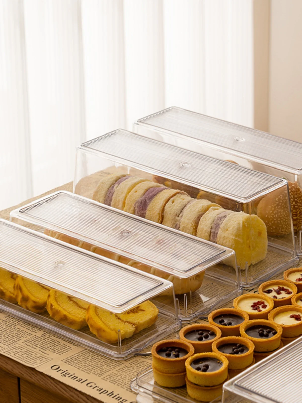 Kotak Penyimpanan Kue Gulung K - Food Storage For Refrigerator ulasan dan harga