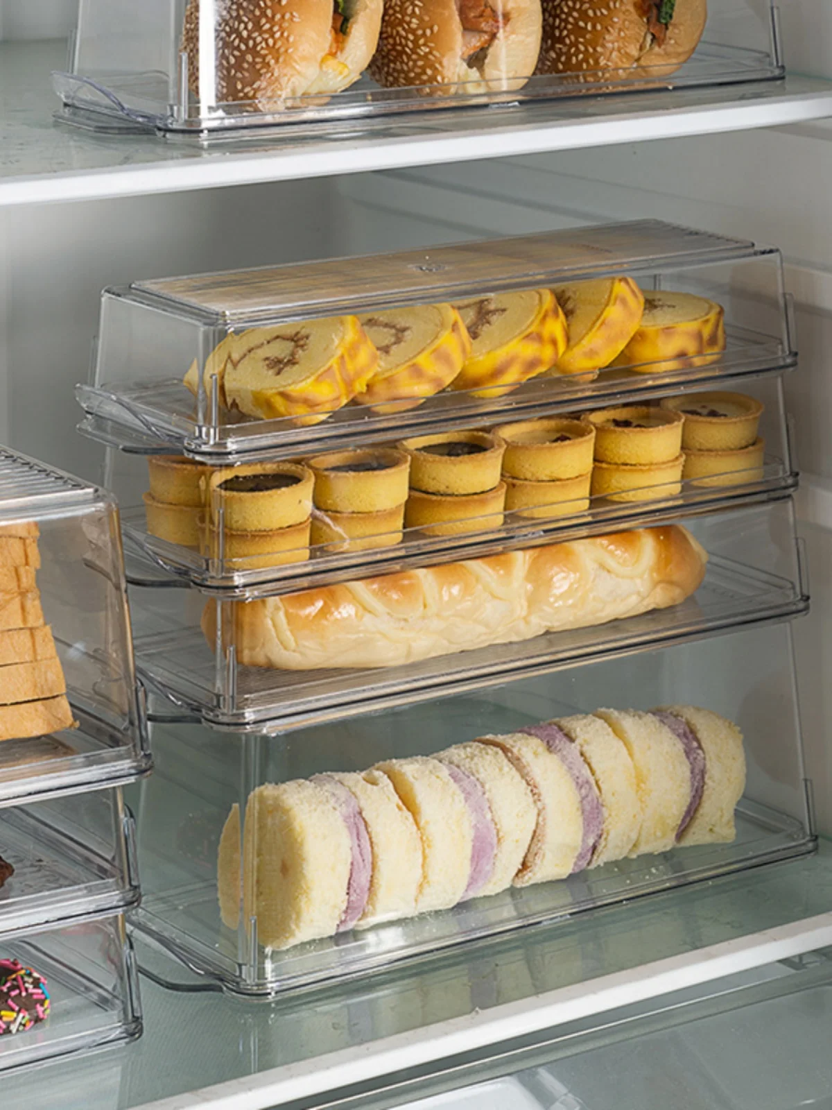 Kotak Penyimpanan Kue Gulung K - Food Storage For Refrigerator ulasan dan harga