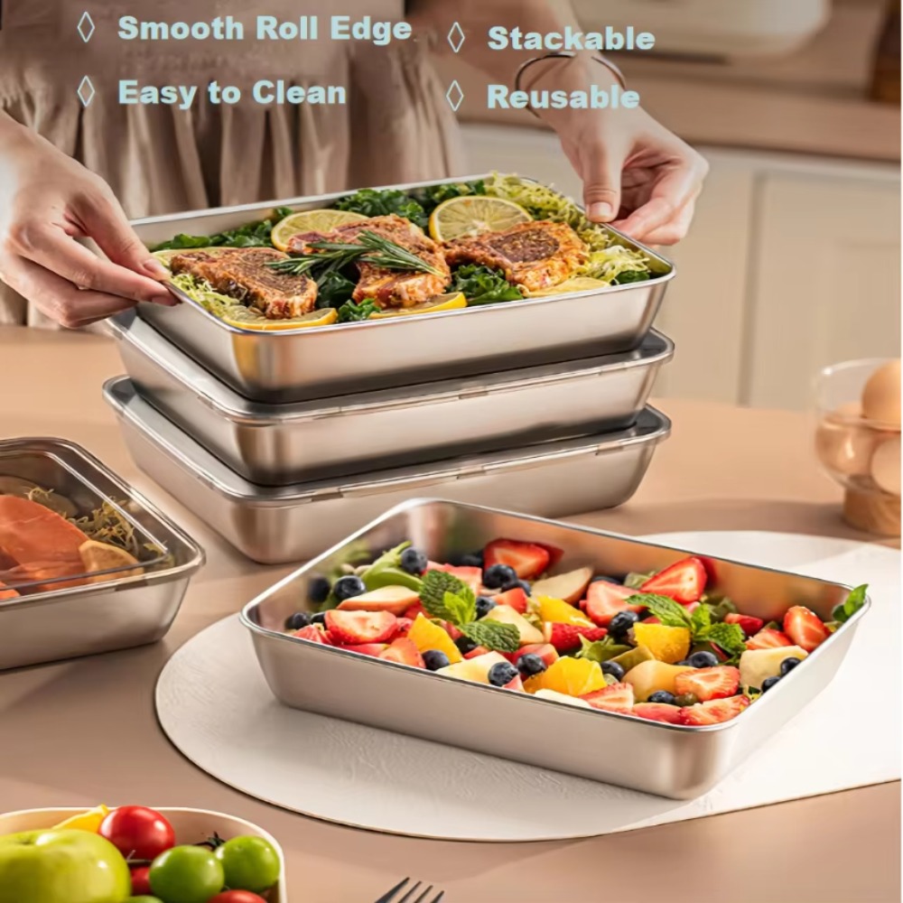 3Pcs Wadah Penyimpanan Makanan - Food Storage Prep Containers ulasan dan harga
