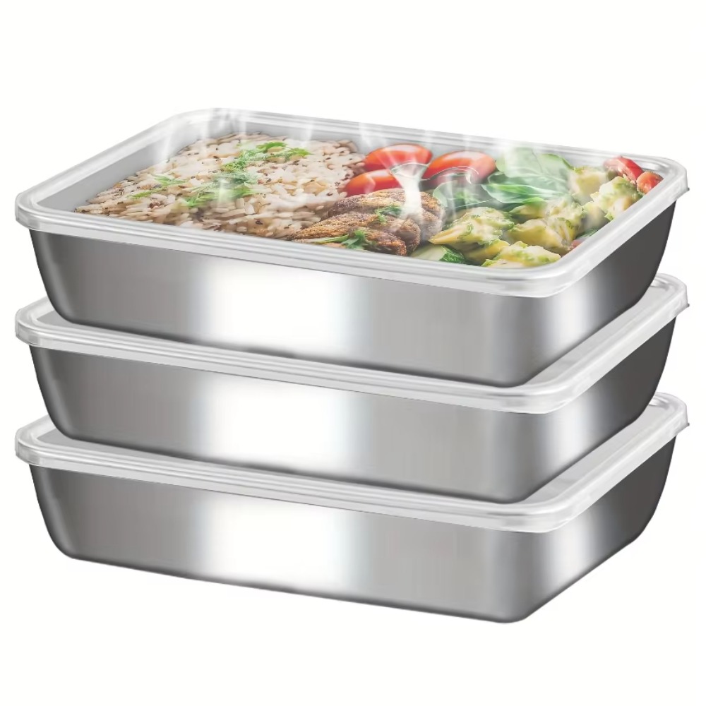 3Pcs Wadah Penyimpanan Makanan - Food Storage Prep Containers ulasan dan harga