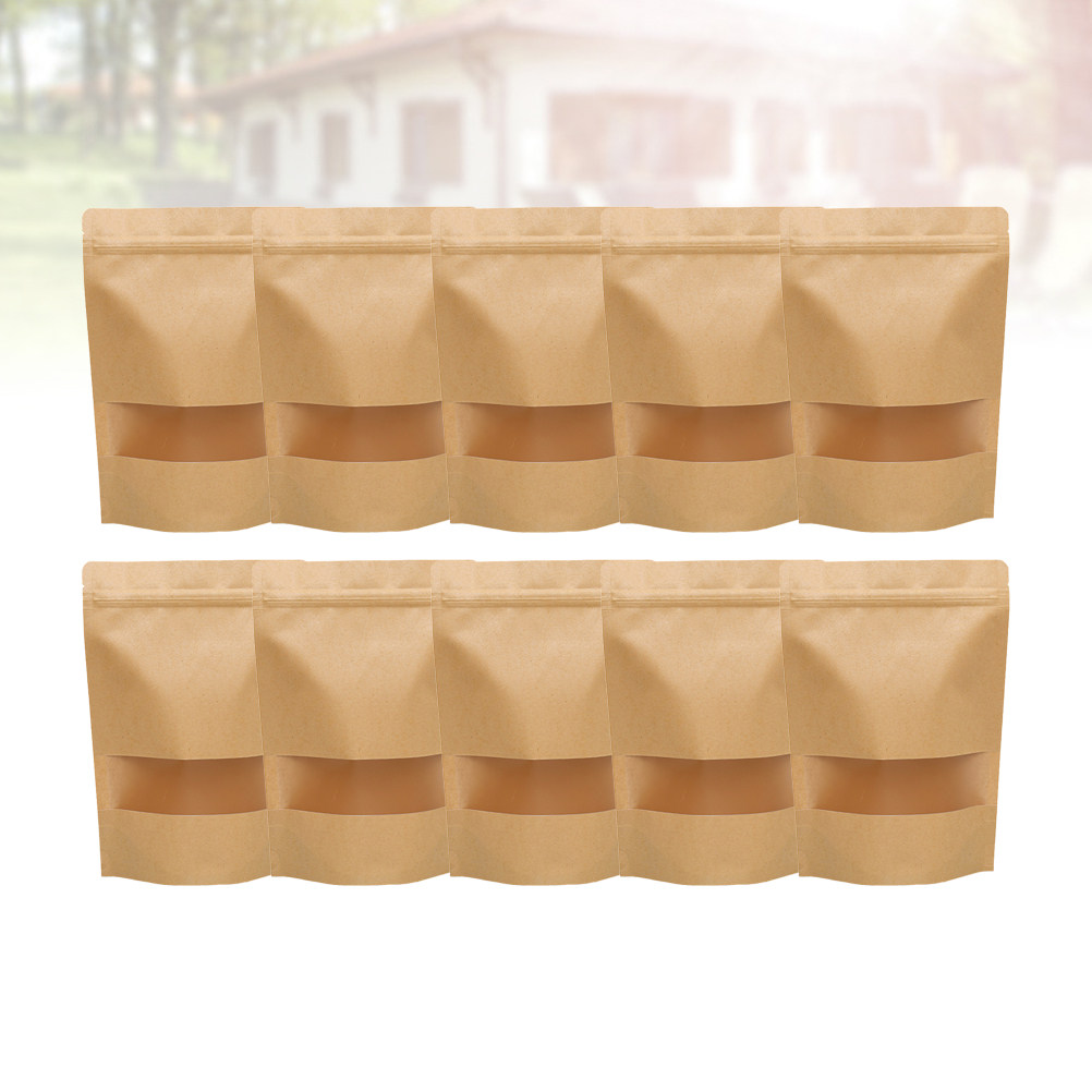 50 buah kantong kertas kraft r - Food Storage Eco Friendly ulasan dan harga