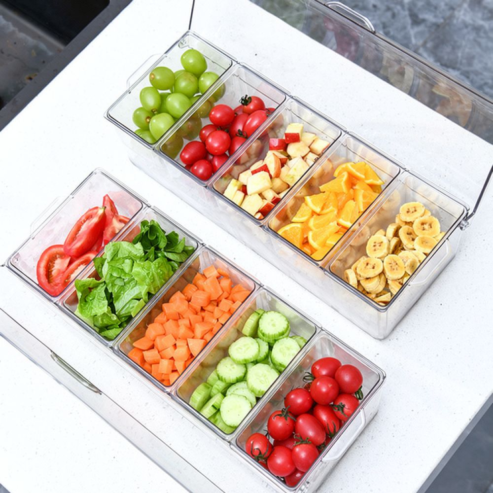 Wadah Salad dengan Sekat, Mang - Food Storage Prep Containers ulasan dan harga