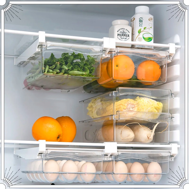 Rak Penyimpanan Buah Transpara - Food Storage Rack For Kitchen ulasan dan harga