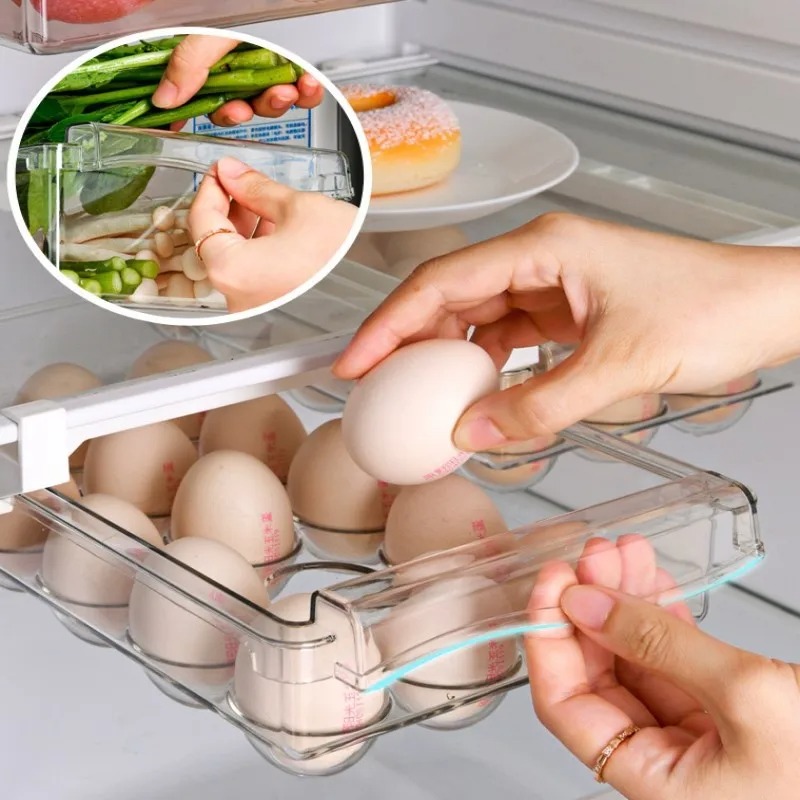 Rak Penyimpanan Buah Transpara - Food Storage Rack For Kitchen ulasan dan harga
