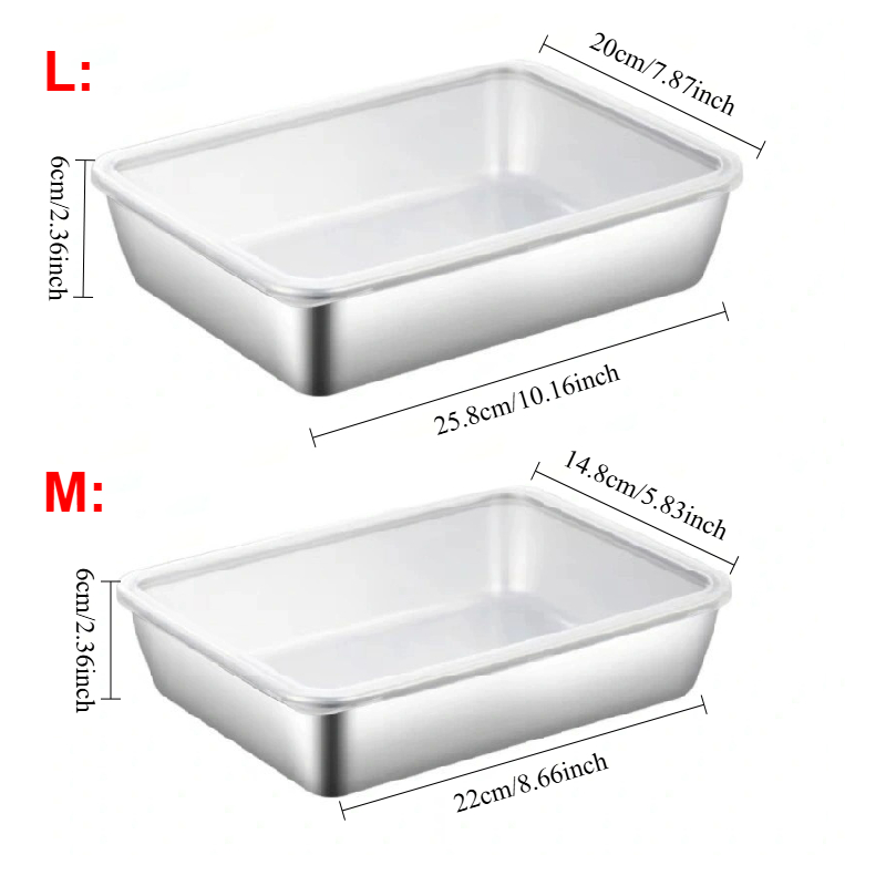 1-3PCS Wadah Penyimpanan Makan - Food Storage No Plastic ulasan dan harga