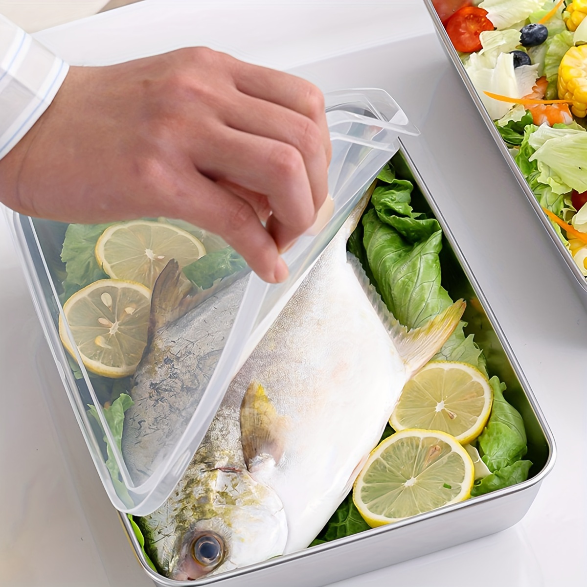 1-3PCS Wadah Penyimpanan Makan - Food Storage No Plastic ulasan dan harga