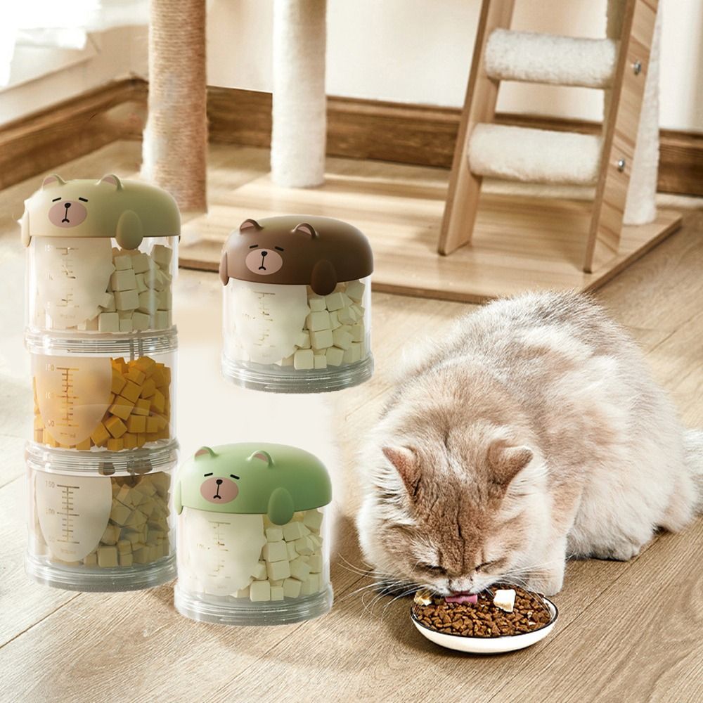 Kotak Makanan Kucing Plastik P - Food Storage No Plastic ulasan dan harga