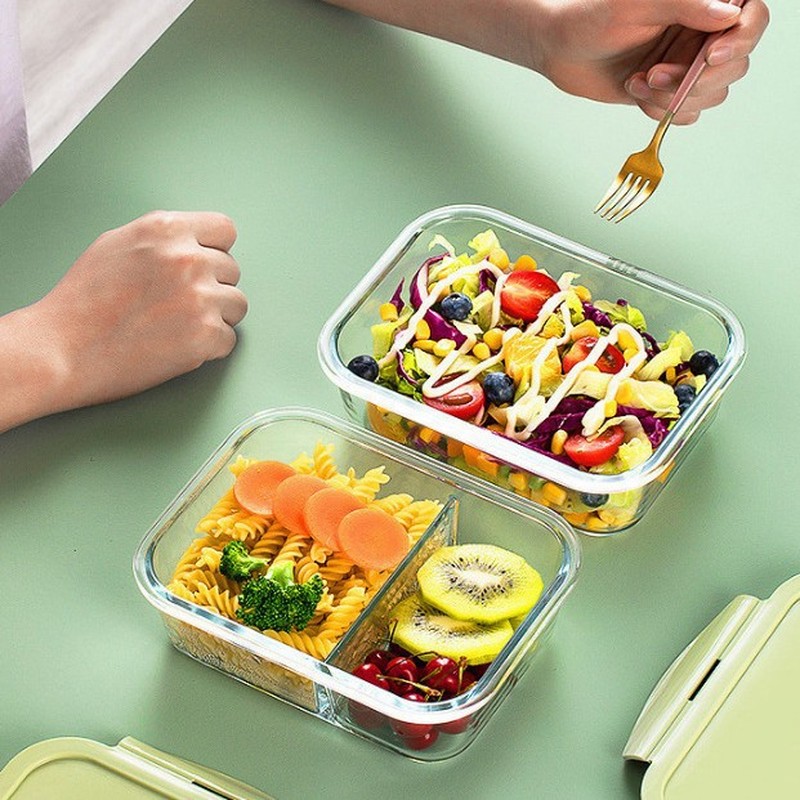 Kotak Makan Kaca Minimalis unt - Food Storage Prep Containers ulasan dan harga