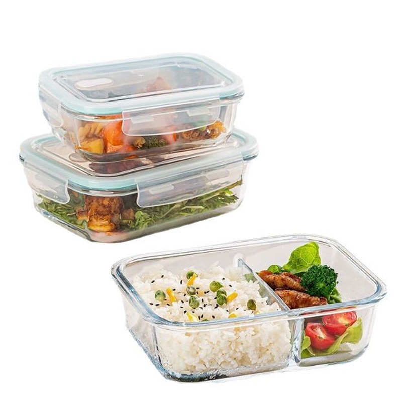 Kotak Makan Kaca Minimalis unt - Food Storage Prep Containers ulasan dan harga