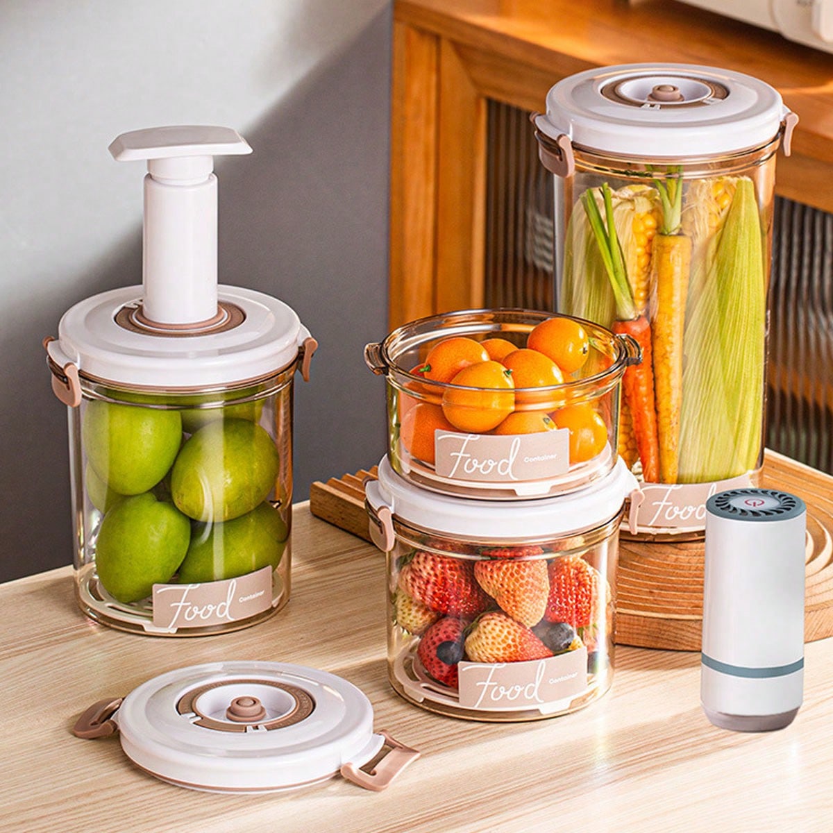 1 Wadah Vakum Kedap Udara untu - Food Storage For Refrigerator ulasan dan harga