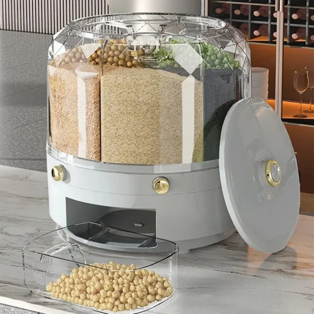 Dispenser Biji-bijian Putar Fo - Food Storage No Plastic ulasan dan harga
