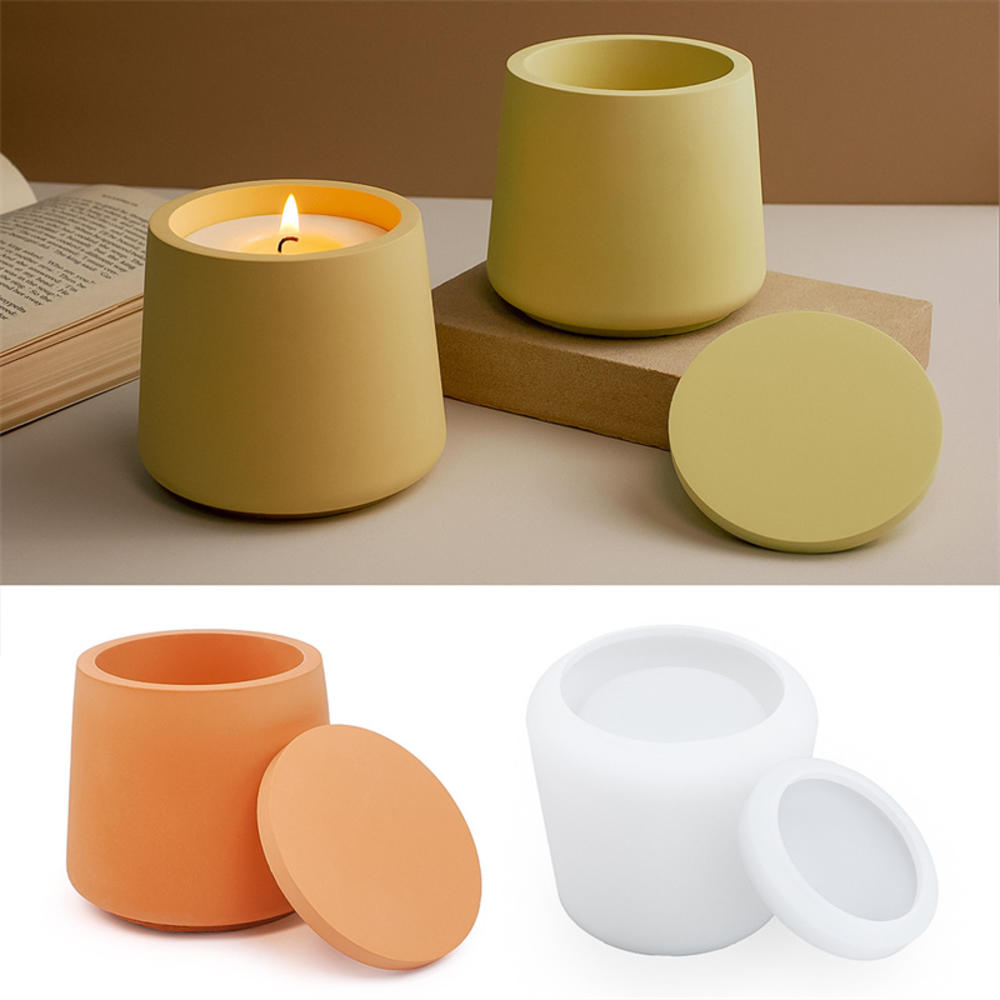Candle Jar Silicone Mold With  - Food Storage With Colander ulasan dan harga