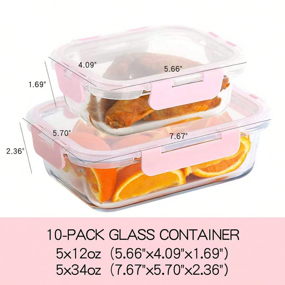 10 Wadah Makanan Kaca, Wadah P - Food Storage Prep Containers ulasan dan harga