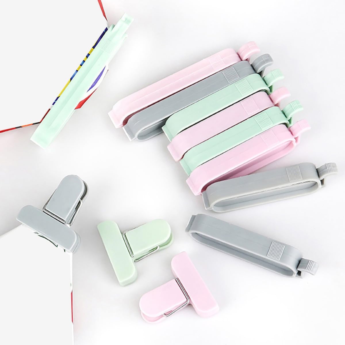 12 Buah Klip Penyegel Plastik  - Food Storage No Plastic ulasan dan harga