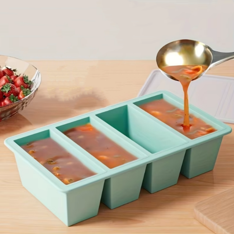 1 Buah Baki Freezer Silikon de - Food Storage Prep Containers ulasan dan harga