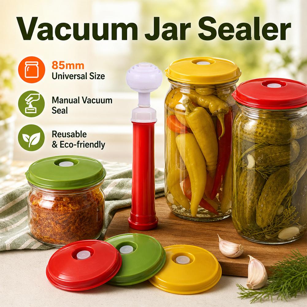 Tutup Stoples Vakum dengan Pom - Food Storage With Colander ulasan dan harga