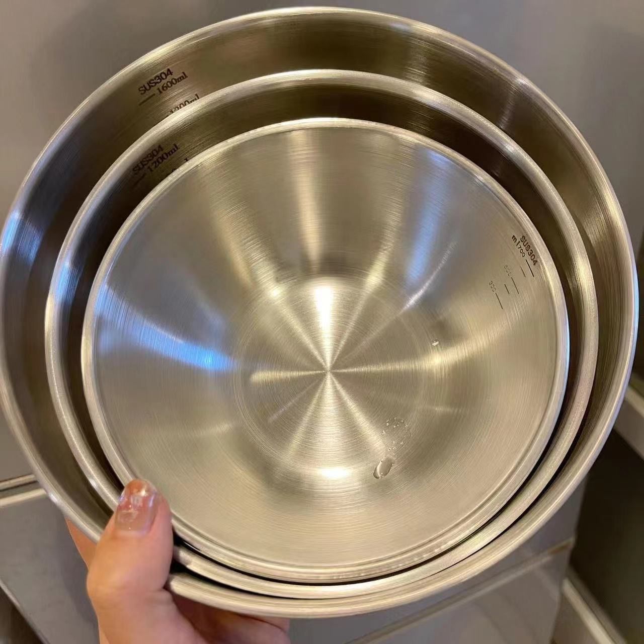 1-3 Set Mangkuk Stainless Stee - Food Storage Eco Friendly ulasan dan harga