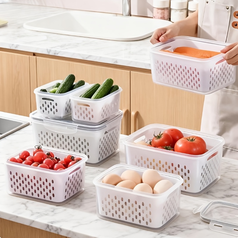 4pcs/Set Wadah Penyimpanan Mak - Food Storage Prep Containers ulasan dan harga