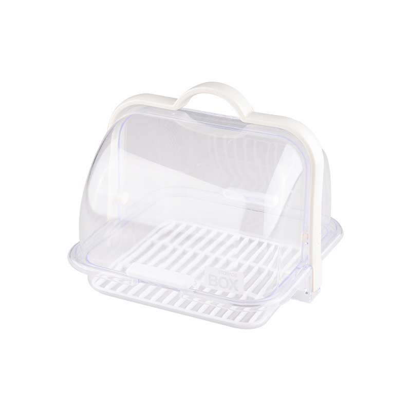 Kotak Penyimpanan Roti Transpa - Food Storage Rack For Kitchen ulasan dan harga
