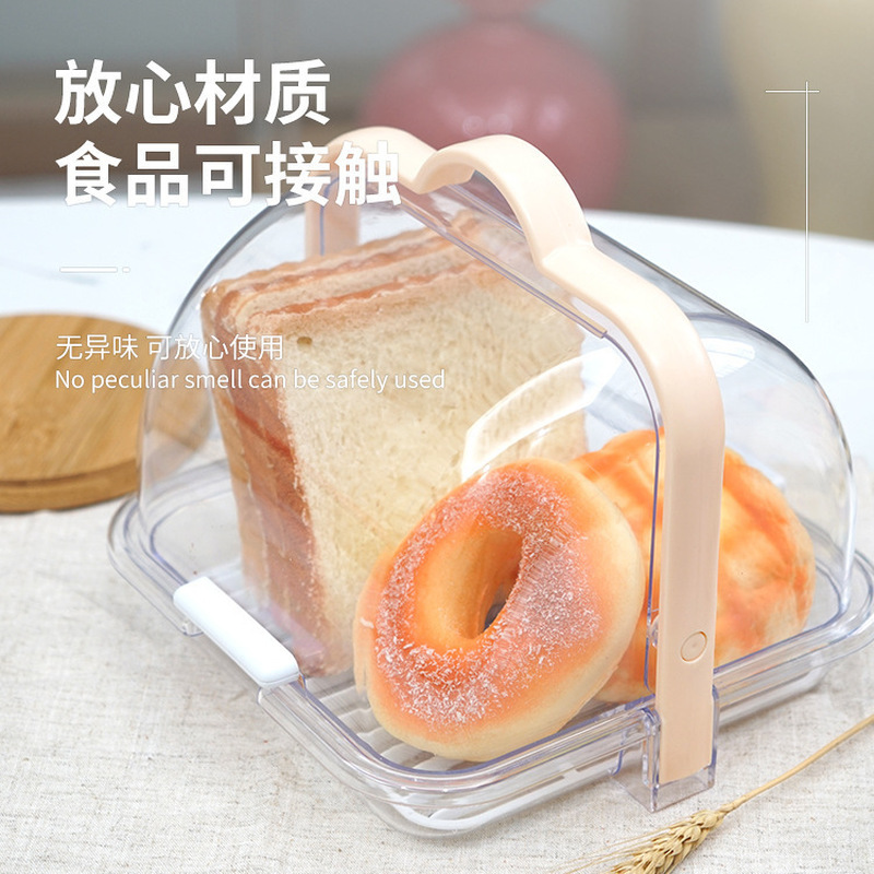 Kotak Penyimpanan Roti Transpa - Food Storage Rack For Kitchen ulasan dan harga