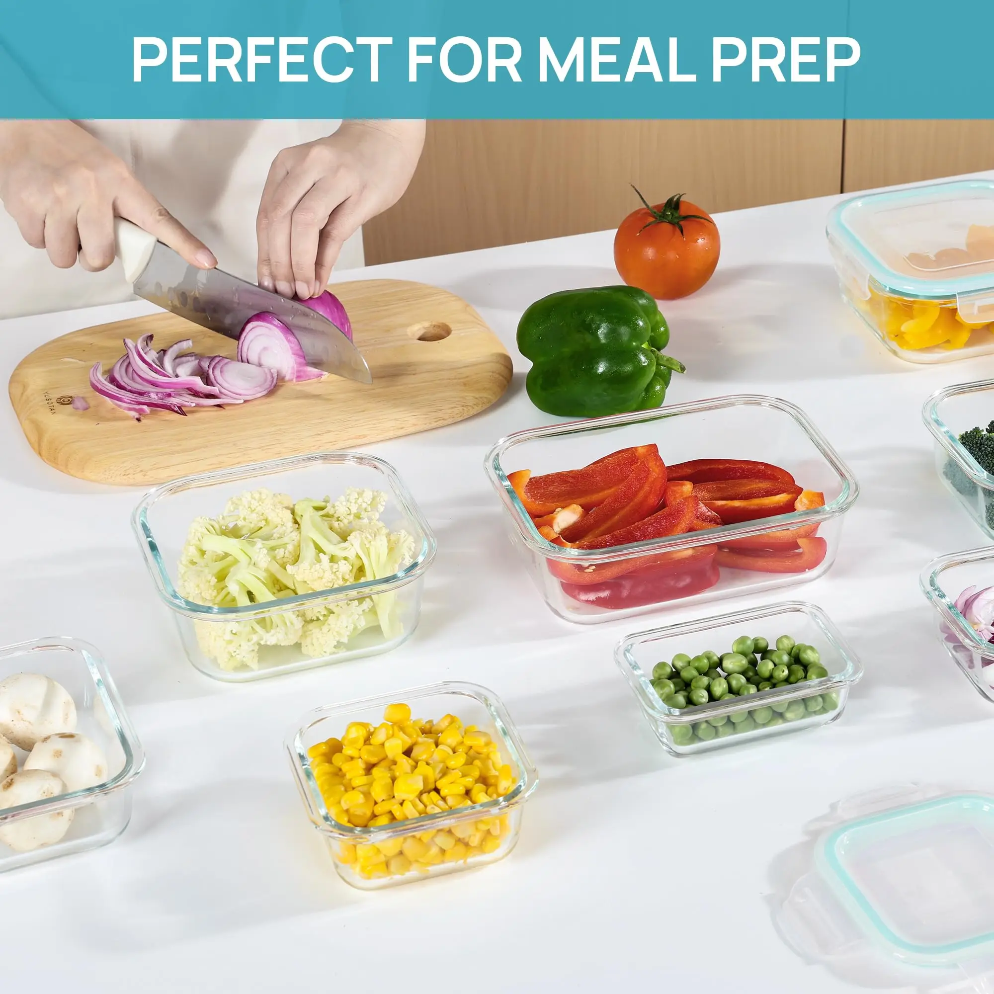 Wadah Penyimpanan Makanan Kota - Food Storage Prep Containers ulasan dan harga