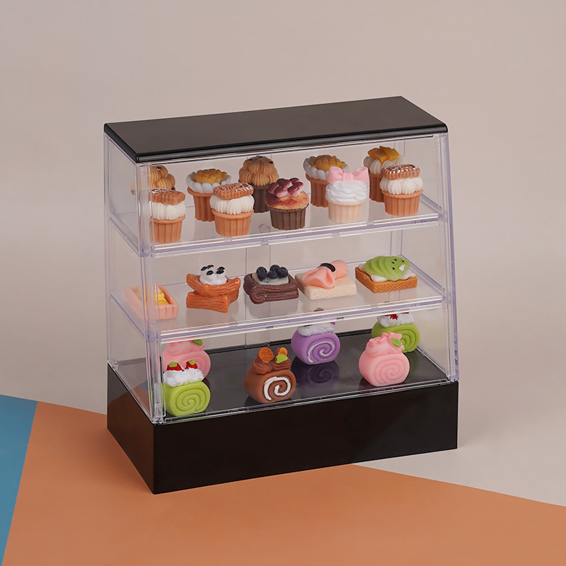 Stand Pajangan Toko Kue Miniat - Food Storage Table ulasan dan harga