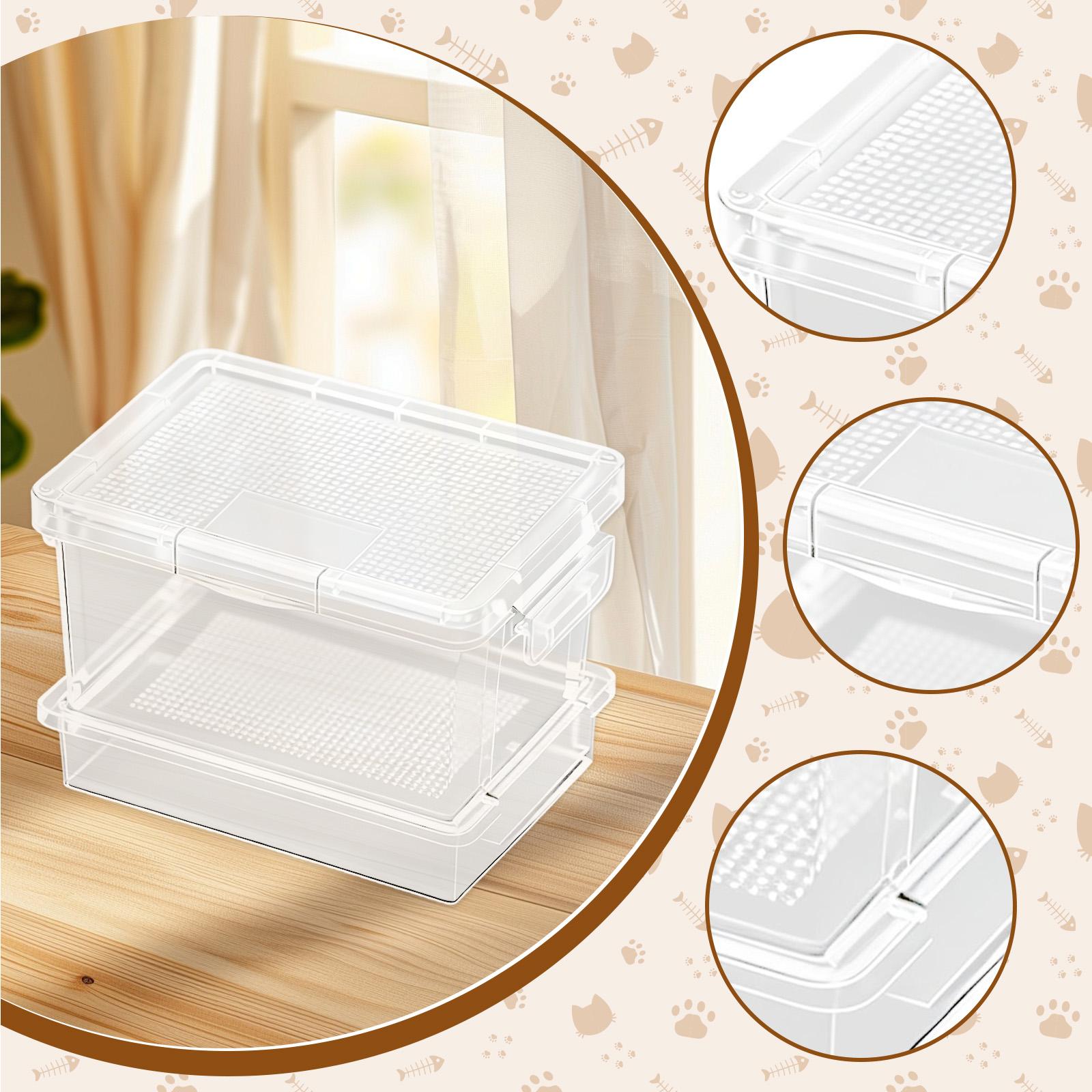 Kotak Pemberian Makan Kura-Kur - Food Storage Plastic ulasan dan harga