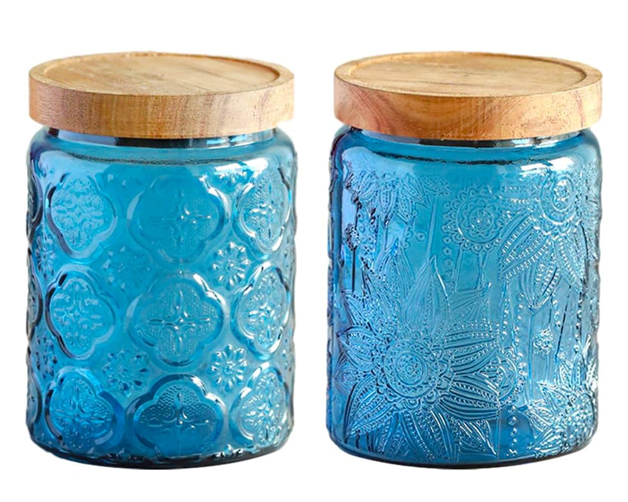 Toples penyimpanan dapur kaca  - Food Storage With Colander ulasan dan harga