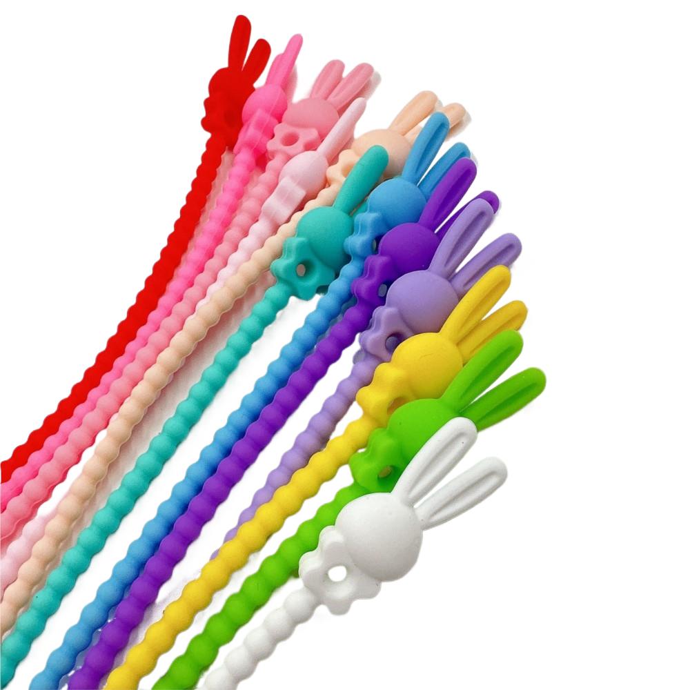 10Pcs Pengatur Kabel Silikon B - Food Storage Hot ulasan dan harga